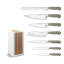 WÜSTHOF Classic Color Pink Himalayan Salt 8 Piece Knife Block Set-88894476