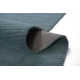 Guiness Solid Color Hand Loomed Wool Area Rug in Blue