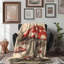 Jeté de style Sherpa Blan à l'ancienne 1 pièce Mycena-1920059537