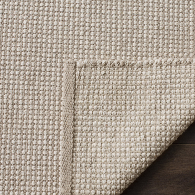Tapis rayé en coton tissé à plat à la main Jodi, Tapis de couloir 2 pi 3 po x 12 pi