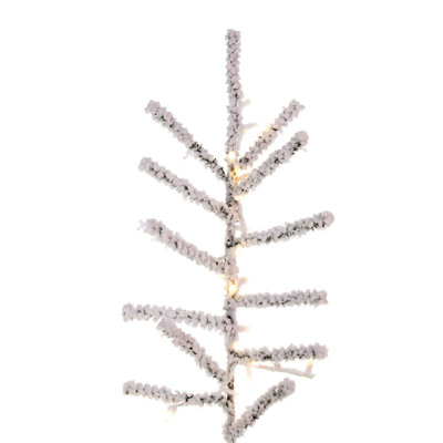 Gorkis 6.5' Lighted Pine Christmas Tree