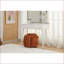 Repose-pieds pour salon, chambre à coucher | Orange | Chenille-1000004934