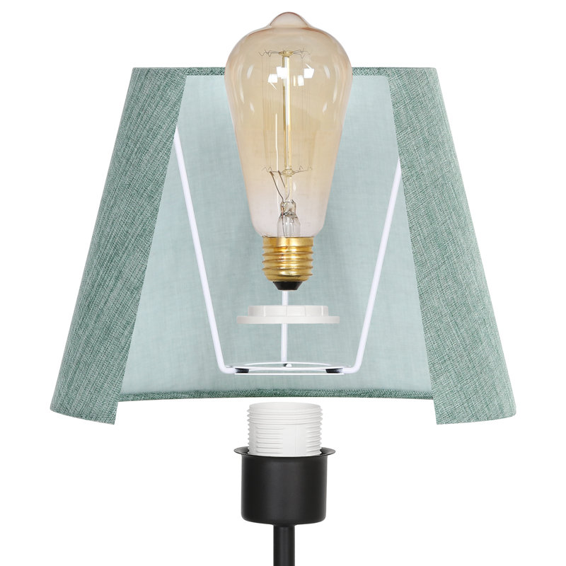 Set Of 2 Usb Table Lamps, Bedside Desk Lamps With Dual Usb Charging Ports, Nightstand Lamps With Flaxen Fabric Shade For Bedroom Living Room College Dorm Office