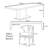 Multi-functional solid wood practical table set-111121688
