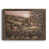 Walnut Canvas Framed