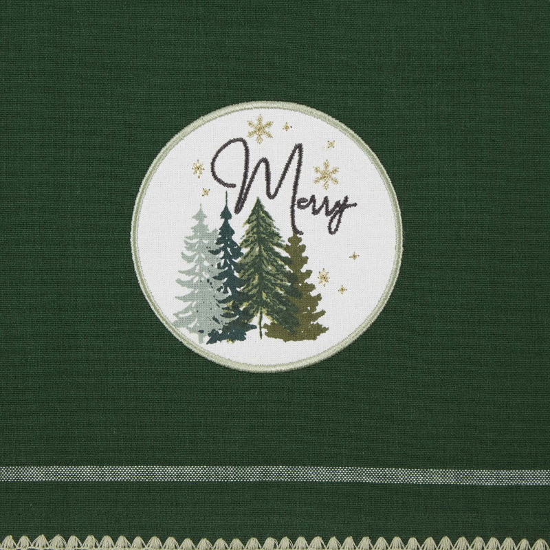 Ensemble de 3 assiettes embellies ASST Winter Woods / 3