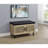Clackamas White Oak 2-Door Storage Bench-1518915317