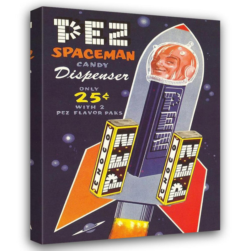 Spaceman, 48" H x 36" W