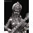 4 Inch Small Brass Goddess Saraswati on Jade Base