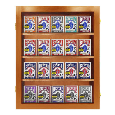 Vitrine de jeu de cartes PENNZONI - Peut contenir 20 jeux