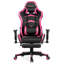 Costway Adjustable Reclining Ergonomic Faux Leather Swiveling PC & Racing Game Chair with Footrest-50570087