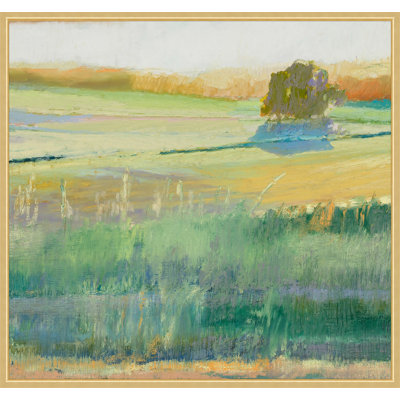 Summer Fields 2' Framed Print on Canvas