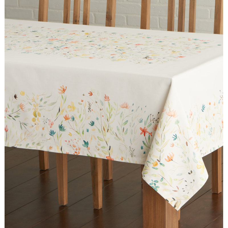 Maison d'Hermine Colmar 100% Cotton Tablecloth - 60" x 90", 90" L x 60" W