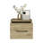 Floating Nightstand Calion, Bedroom, Macadamia-874773833