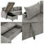Canapé-lit modulaire en U 109,9 "Smart-1580011236
