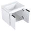Ensemble de meuble-lavabo mural 60 po avec lavabo et armoire