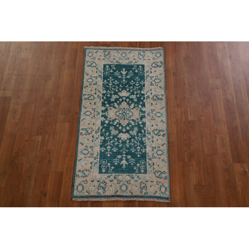 Tapis oriental géométrique Oushak 2x4