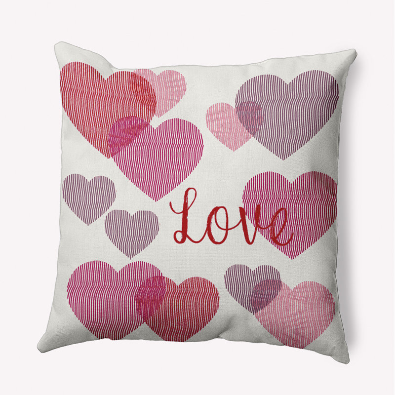 Polyester Indoor/Outdoor Throw Pillow, 16" H x 16" W, Square