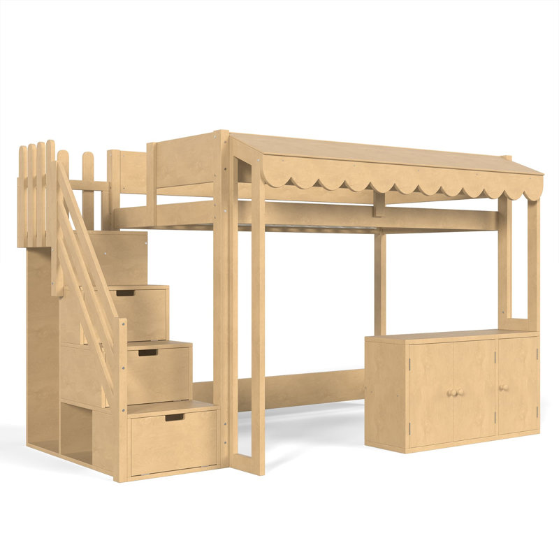 Lit superposé, maisonnette Playhouse, Lit double