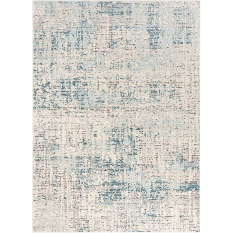 Sydney Abstract Synthetic Area Rug, Rectangle 160 x 220cm