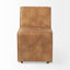 Chaise en similicuir Ramira