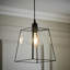 19cm H Glass Square Lamp Shade ( Clip On )-1297901159