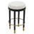 Upholstered Backless Bar Stool with Finished Footrest-1434673768