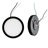 5 in.Round 10.3-Watt LED Flush Mount Light, 850 Lumens-111706974-112236393
