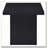 Exeter Black Square End Table