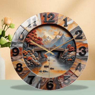Horloge murale 12 po
