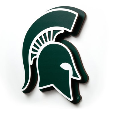 NCAA Michigan State Spartans 3DX Die Cut Wall Art