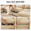 Canapé à assise profonde en U avec repose-pieds 3 places avec repose-pieds, canapé 3 places avec 2 repose-pieds mobiles, canapé modulaire surdimensionné avec tiroir de rangement sous chaque siège, chenille-2102509099-2102509098