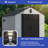 Double Door Outdoor Resin Storage Shed-99305461