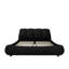 Lit moderne pour très grand lit, fabrication en bois massif, rembourrage imperméable et rembourré, lit de luxe noir avec matériau,-1379944511-1379944509
