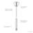Tovolo 12-Inch Hand Push Semi-Automatic Whisk in Stainless Steel for Eggs and Cream