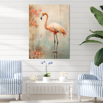 " Pink Flamingo Paradise IV "