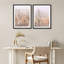 «Southwestern Cactus Desert», œuvre d'art moderne, affiches encadrées, salle de bain, petit art mural-104788446-104788448