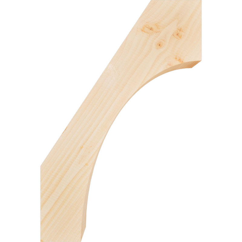 Attelle de genou Westlake, Sapin de Douglas, H 24 po x l 3,5 po x P 16 po, Lisse