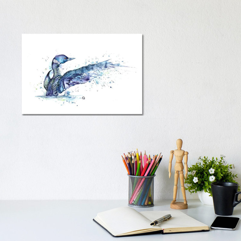 Splash by Lisa Whitehouse - Wrapped Canvas Gallery-Wrapped Canvas Giclée, 20.32 cm H x 30.48 cm W