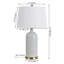 Lampe de table 27 po bleu / or Varna