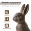Statue de lapin surdimensionné en bronze 28 po H MGO