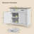 32'' Kitchen Storage Island with Drawer and Adjustable Shelf-88368529