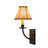 Paxson Steel Candle Wall Light