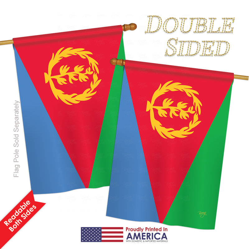 Double Sided Polyester, 40" H x 28" W