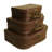 Set of 3 Paperboard Suitcases Decorative Storage Boxes-966711567