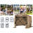 10x10FT Camping Gazebo Screen Tent-105122754