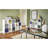4 Cube Storage Shelf Organizer Bookshelf With Back Panel, Easy Assembly, Wood,