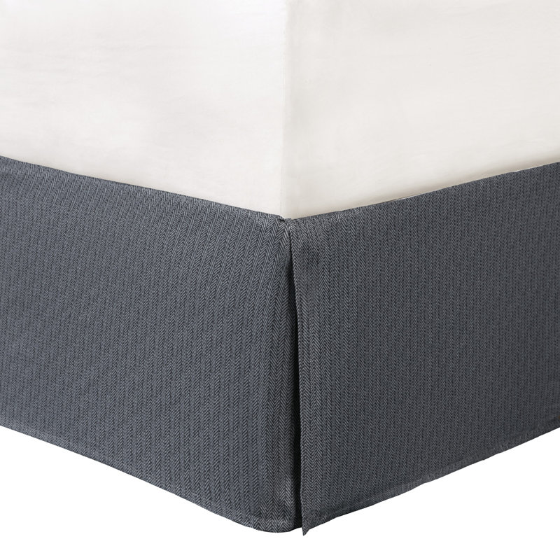 Queen Red and Gray Herringbone Plaid Comforter Set