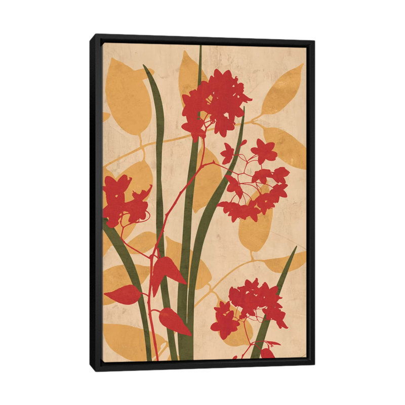 " Hideaway I " by Erin Lange, 26" H x 18" W x 1.5" D, Black Framed Canvas, No Matte