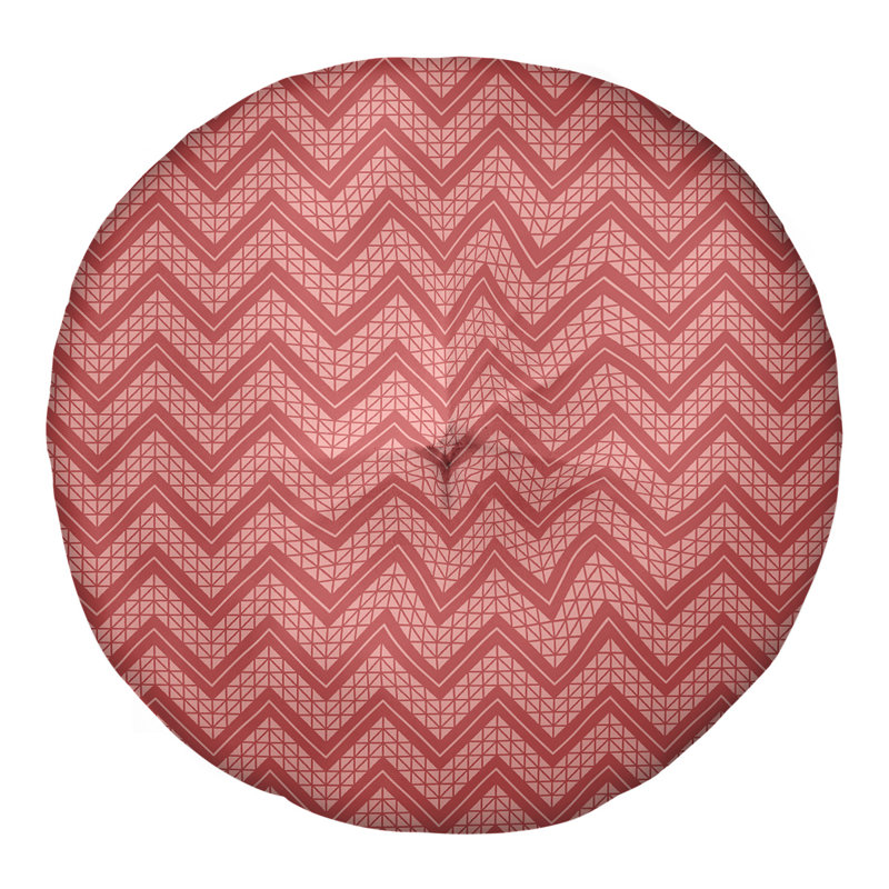 Coussin Rhonda Cheval, 26 po x 26 po, Rouge